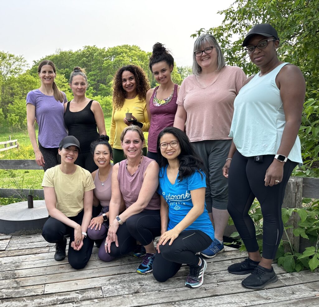 Group Picture of 10 Women attending a retreat